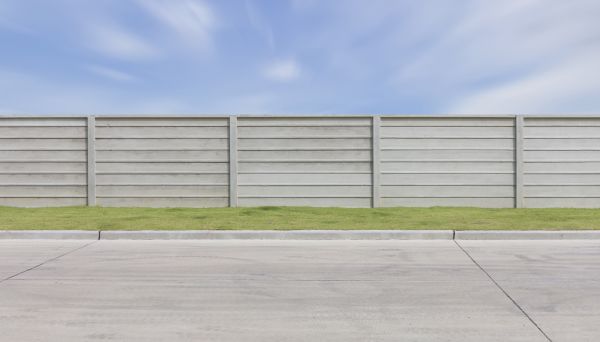 Concrete Fence Post Installation