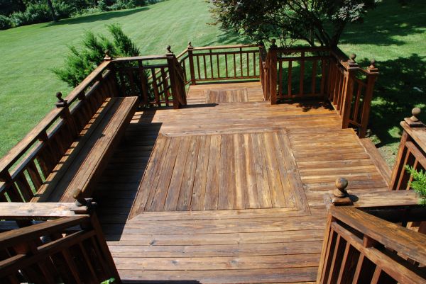 Deck Railing Installation