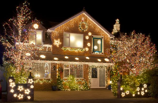 Christmas Lights Hanging