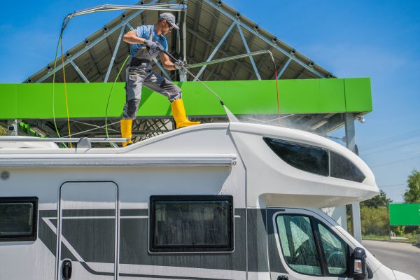 Aluminum Awning Cleaning
