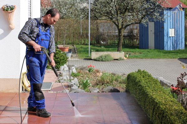 Driveway Stain Cleaning