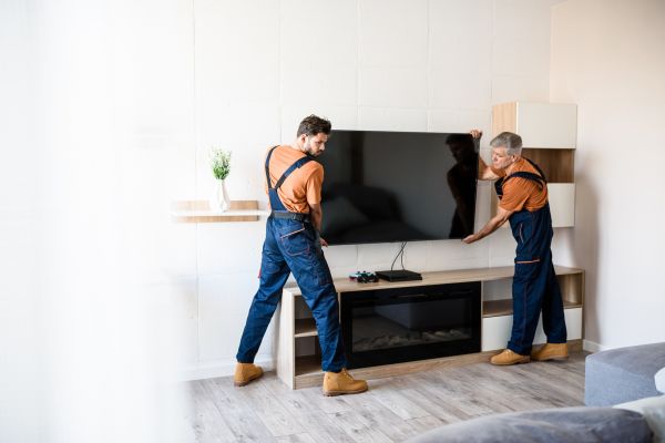 Bedroom TV Mounting