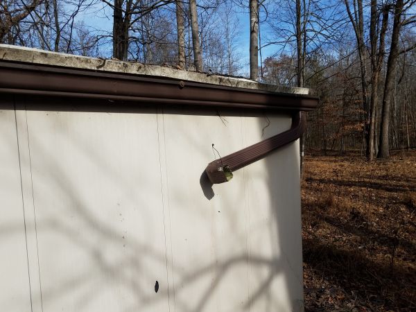 Barn Gutter Installation