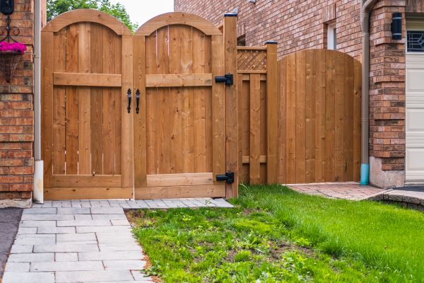 Wood Gate Installation