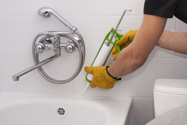 Bathroom Tile Caulking