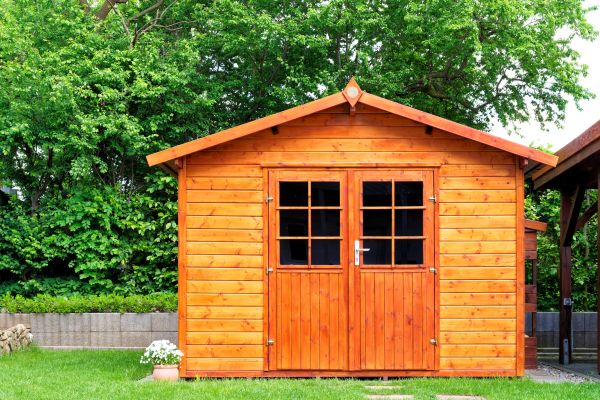 Custom Garden Sheds Install