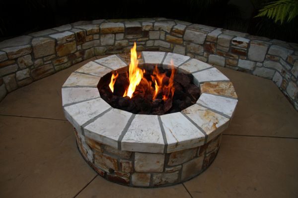 Fire Pit Gas Line Connection