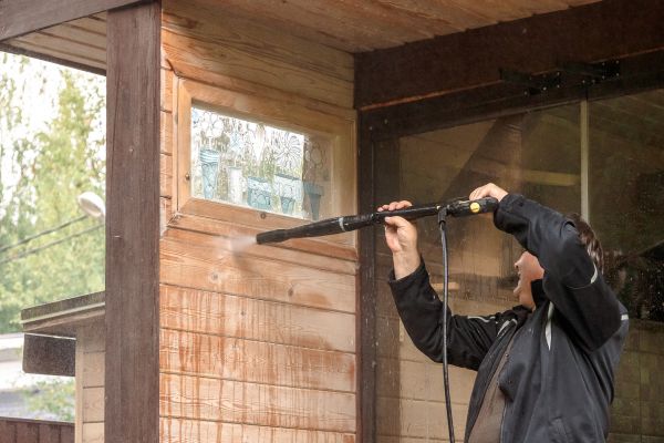 Cabin Power Washing