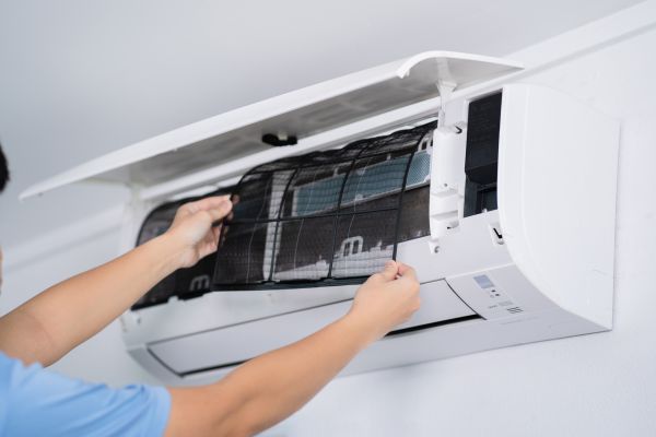 AC Filter Cleaning