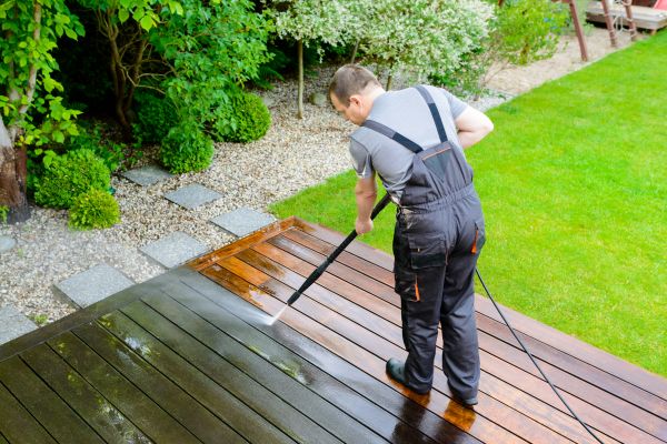 Awning Scrubbing