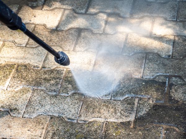 Flagstone Patio Cleaning