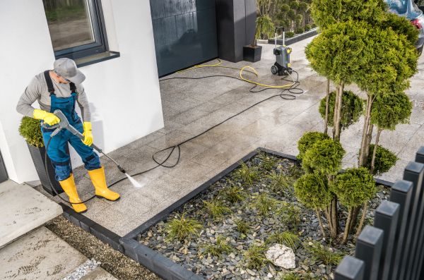 Concrete Driveway Cleaning