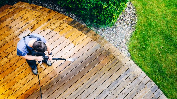 Asphalt Pressure Washing