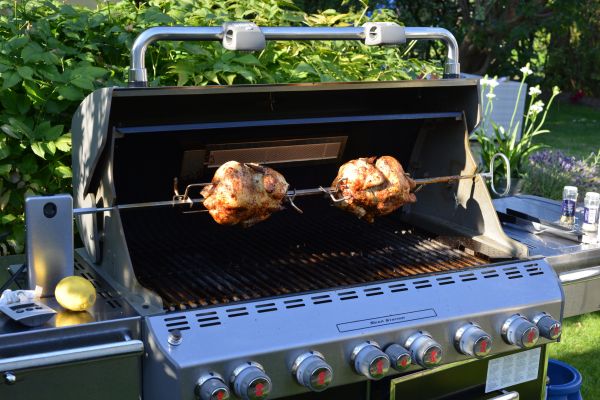 Gas Grill Assembly