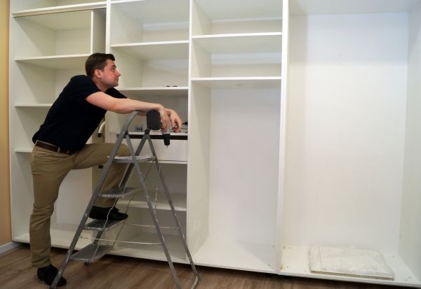 Bathroom Cabinet Installation