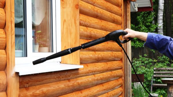 Cabin Exterior Cleaning
