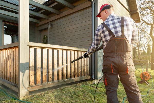 Deck Power Washing