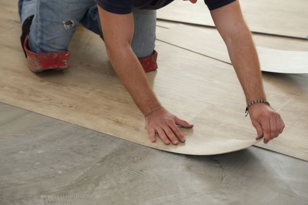 Vinyl Sheet Installation
