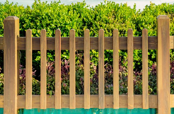 Wood Fence Post Installation