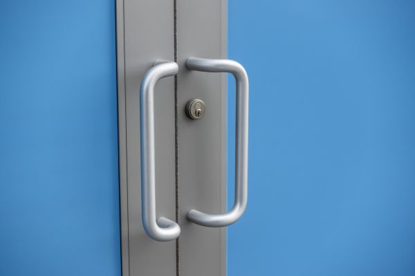 Commercial Door Handle Install
