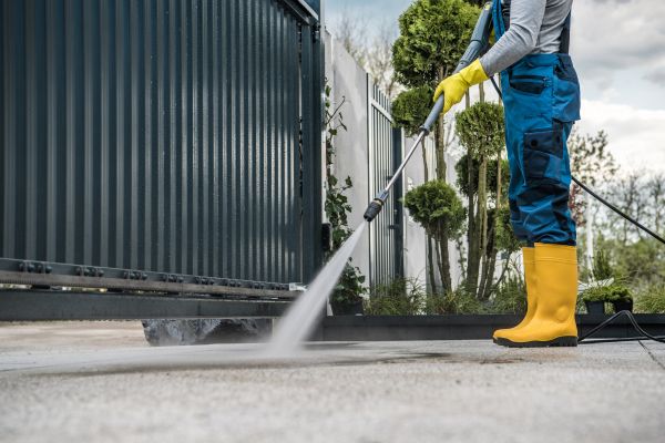 Deck Pressure Washing