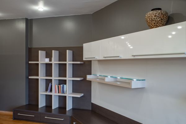 Custom Bookshelf Mounting