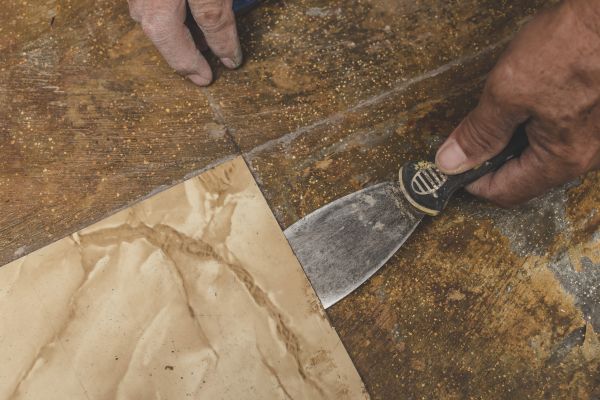 Vinyl Tile Removal