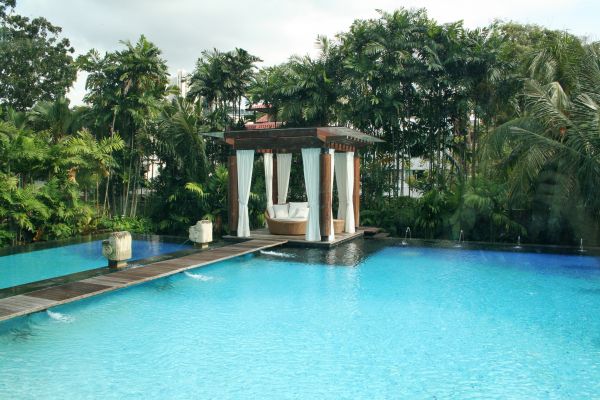 Pool Gazebo Installation