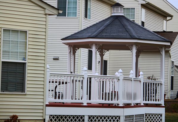Deck Gazebo Installation