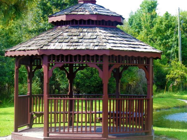 Commercial Gazebo Installation