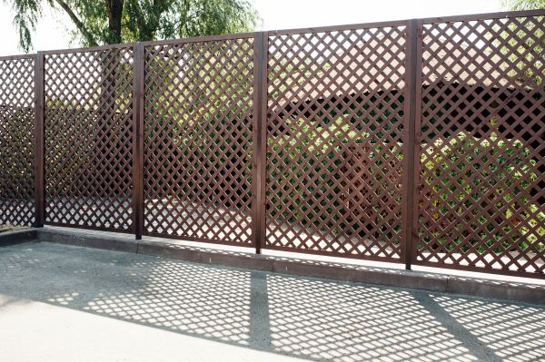 Trellis Fence Installation