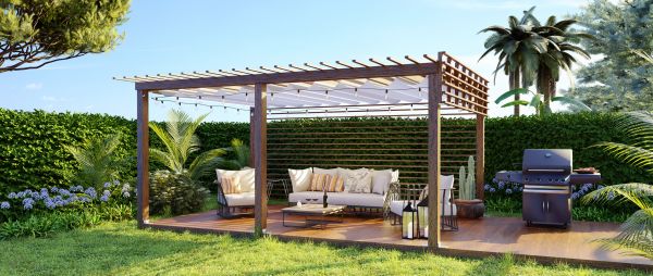 Backyard Trellis Assembly