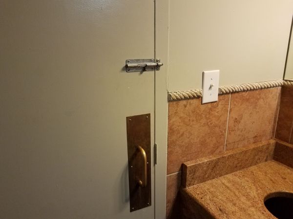 Bathroom Door Repair