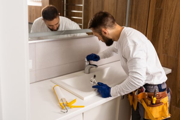 Bathroom Tile Caulking