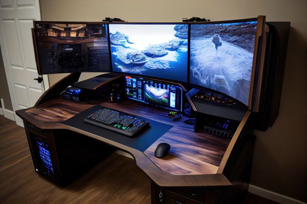 Custom Desk Installation