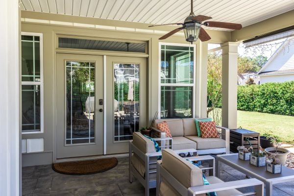 Patio Fan Installation