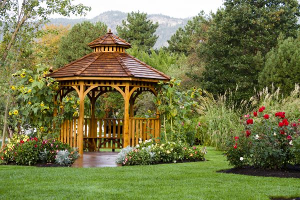 Cedar Gazebo Building