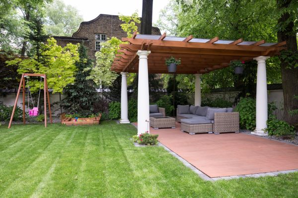 Backyard Gazebo Installation