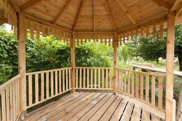 Wooden Pavilion Construction