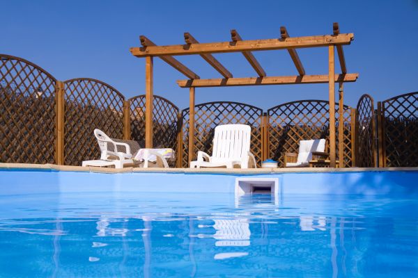 Four Post Pergola Assembly