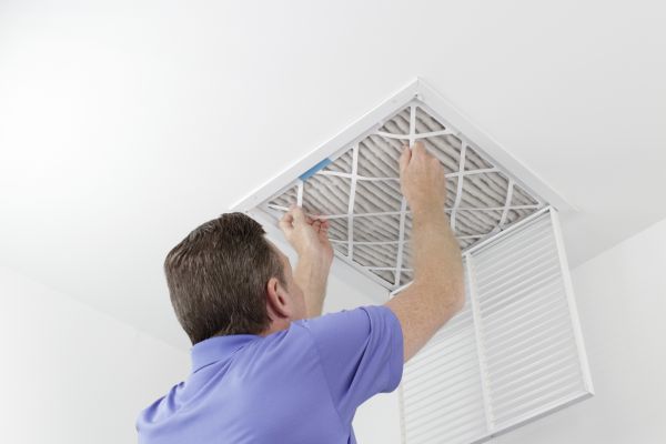 HVAC Filter Cleaning