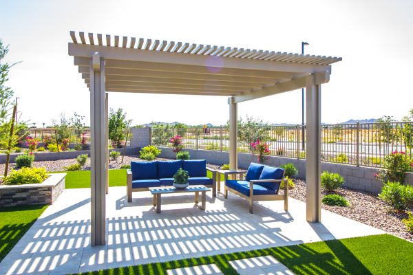 Deck Pergola Assembly