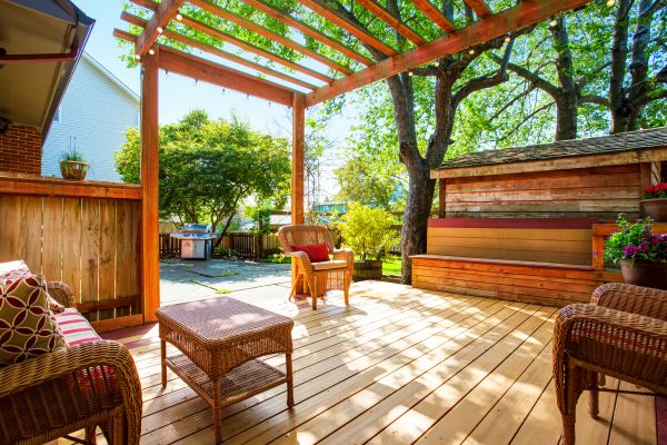 Exterior Pergola Installation
