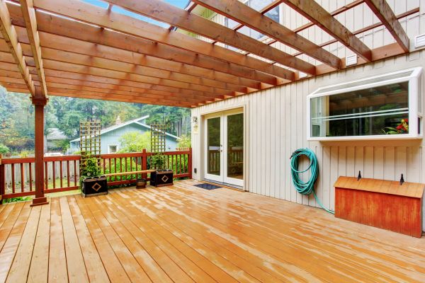 Cedar Pergola Construction