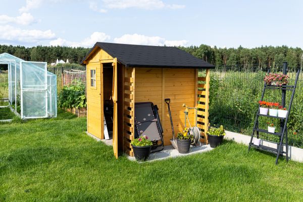 Cedar Shed Installation