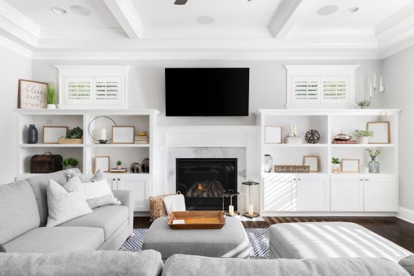 Fireplace Shelves Installation