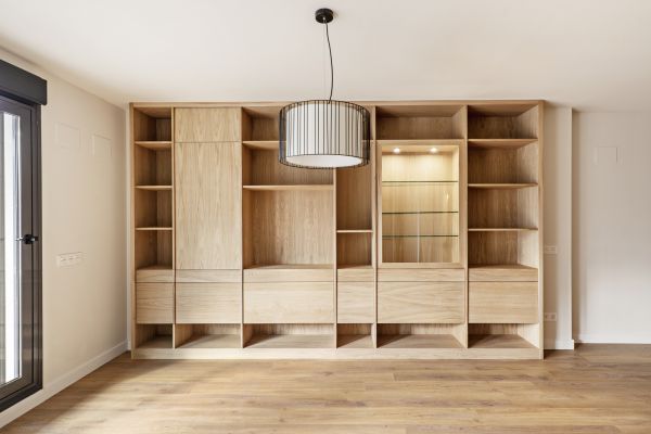 Custom Bookcase Assembly