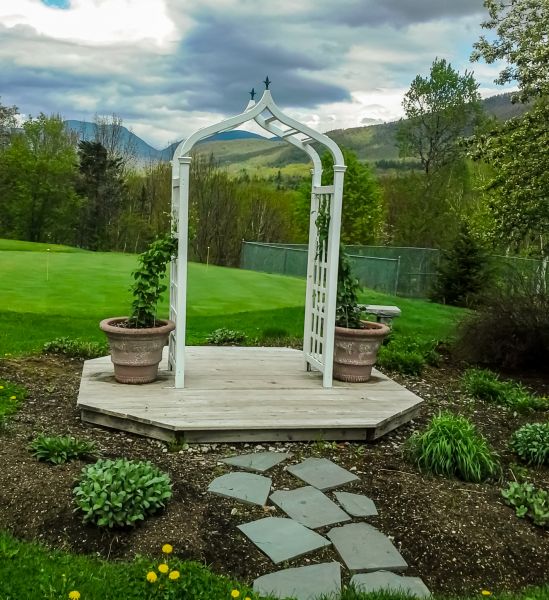 Arched Arbor Construction