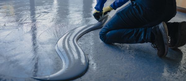 Basement Floor Epoxy Sealing