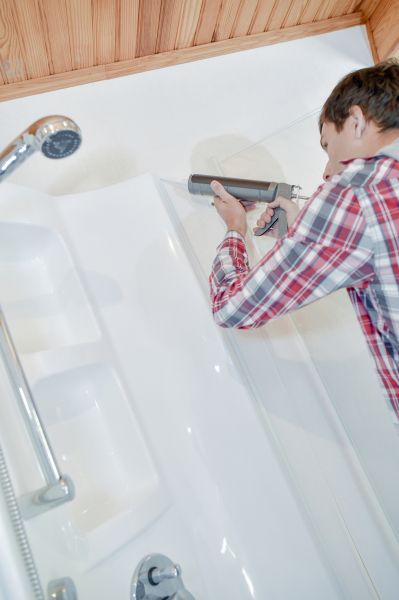 Shower Hole Patching